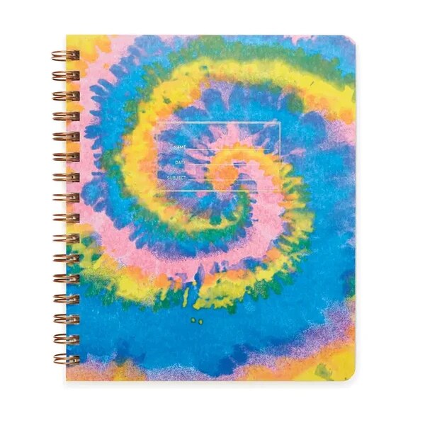 Shorthand Press Standard Notebook in Tie Dye